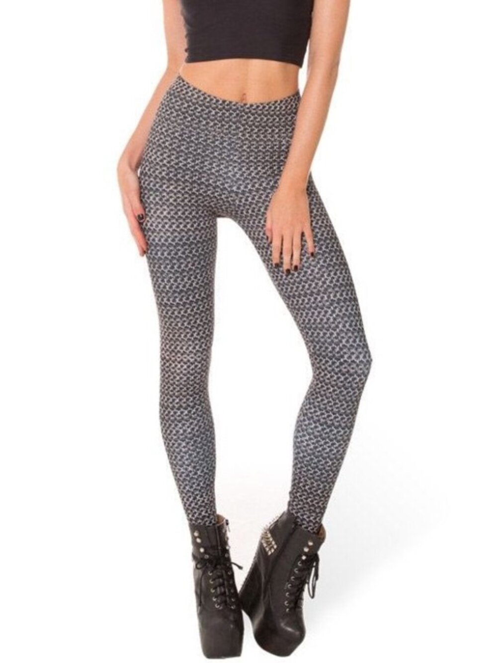 Blackmilk Chainmail Leggings - XS